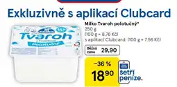 Tesco Milko Tvaroh polotučný nabídka