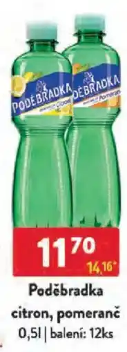 Qanto Poděbradka citron, pomeranč nabídka