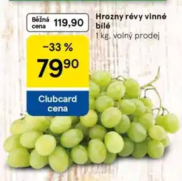 Tesco HROZNY RÉVY VINNÉ BÍLÉ nabídka