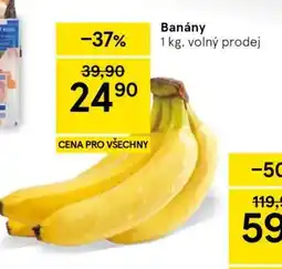 Tesco Banány nabídka