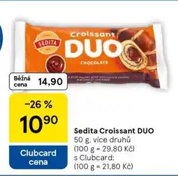 Tesco Sedita Croissant DUO nabídka