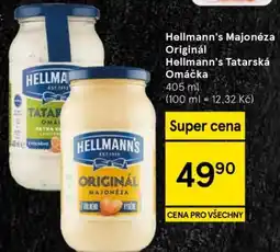 Tesco Hellmann's Majonéza Originál Hellmann's Tatarská Omáčka nabídka