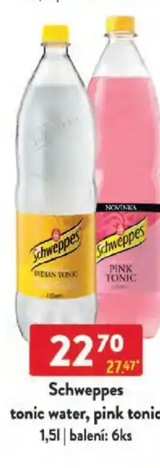 Qanto Schweppes tonic water, pink tonic nabídka