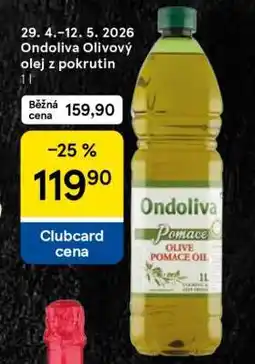 Tesco Ondoliva Olivový olej z pokrutin 1 l nabídka