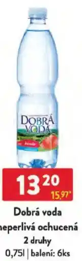 Qanto Dobrá voda neperlivá ochucená nabídka