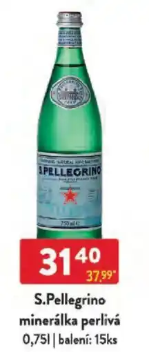 Qanto S.Pellegrino minerálka perlivá nabídka
