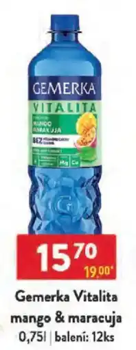 Qanto Gemerka Vitalita mango & maracuja nabídka