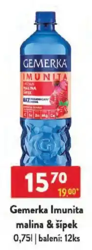 Qanto Gemerka Imunita malina & šípek nabídka