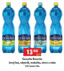 Qanto Gemerka Botanika černý bez, rakytník, meduňka, citron a máta nabídka