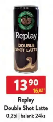 Qanto Replay Double Shot Latte nabídka