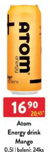 Qanto Atom Energy drink Mango nabídka