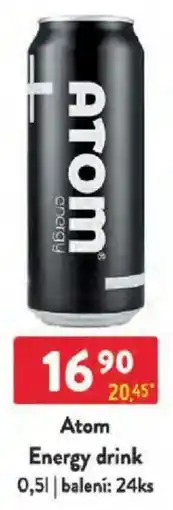 Qanto Atom Energy drink nabídka