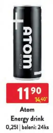 Qanto Atom Energy drink nabídka