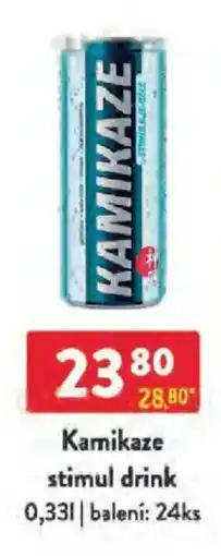Qanto Kamikaze stimul drink nabídka