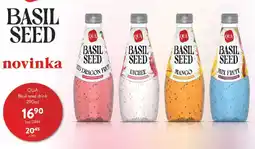 Qanto QUA Basil seed drink nabídka