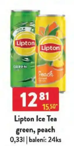 Qanto Lipton Ice Tea green, peach nabídka