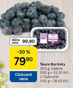 Tesco Tesco Borůvky nabídka