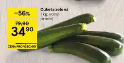 Tesco Cuketa zelená nabídka