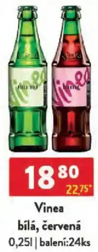 Qanto Vinea bílá, červená nabídka