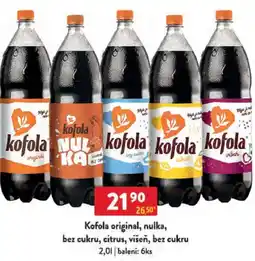 Qanto Kofola original, nulka, bez cukru, citrus, višeň, bez cukru nabídka