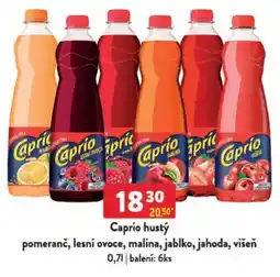 Qanto Caprio hustý pomeranč, lesní ovoce, malina, jablko, jahoda, višeň nabídka