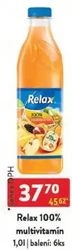 Qanto Relax 100% multivitamín nabídka