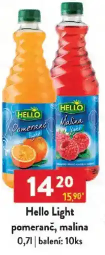 Qanto Hello Light pomeranč, malina nabídka
