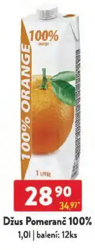 Qanto Džus Pomeranč 100% nabídka