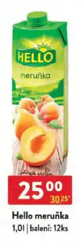 Qanto Hello meruňka nabídka