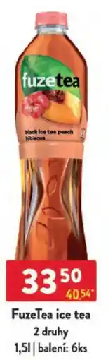 Qanto FuzeTea ice tea nabídka