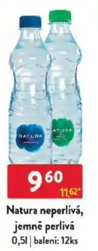 Qanto Natura neperlivá, jemně perlivá nabídka