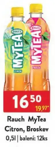 Qanto Rauch MyTea Citron, Broskev nabídka