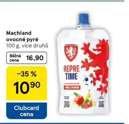 Tesco Machland ovocné pyré nabídka