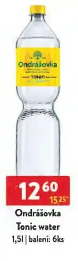 Qanto Ondrášovka Tonic water nabídka
