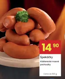 Kubík potraviny Špekáčky nabídka