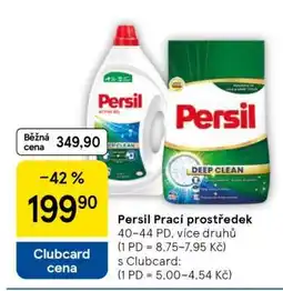Tesco Persil prací prostředek nabídka