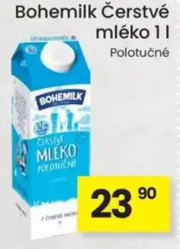 Kubík potraviny Bohemilk Čerstvé mléko nabídka
