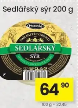 Kubík potraviny Sedlářský sýr nabídka