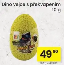 Kubík potraviny Dino vejce s překvapením nabídka