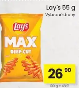 Kubík potraviny Lay's nabídka