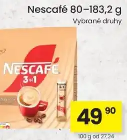 Kubík potraviny Nescafé nabídka