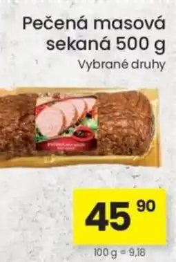 Kubík potraviny Pečená masová sekaná nabídka