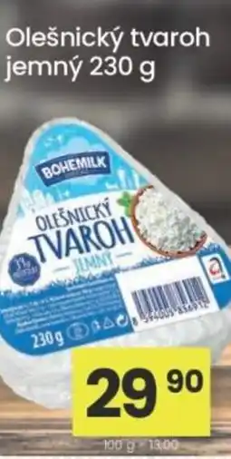Kubík potraviny Olešnický tvaroh jemný nabídka