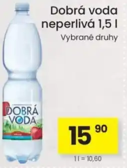 Kubík potraviny Dobrá voda neperlivá nabídka