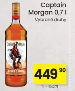 Kubík potraviny Captain Morgan nabídka