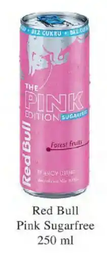 Qanto Red Bull Pink Sugarfree nabídka
