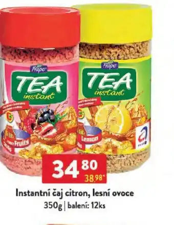 Qanto Instantní čaj citron, lesní ovoce nabídka