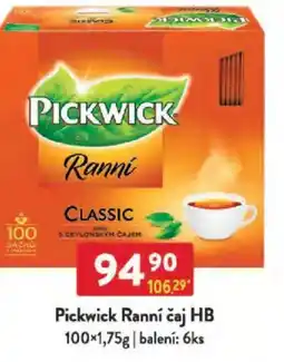 Qanto Pickwick Ranní čaj HB nabídka