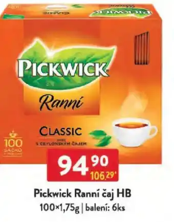 Qanto Pickwick Ranní čaj HB nabídka