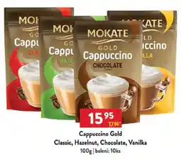 Qanto Cappuccino Gold Classic, Hazelnut, Chocolate, Vanilka nabídka